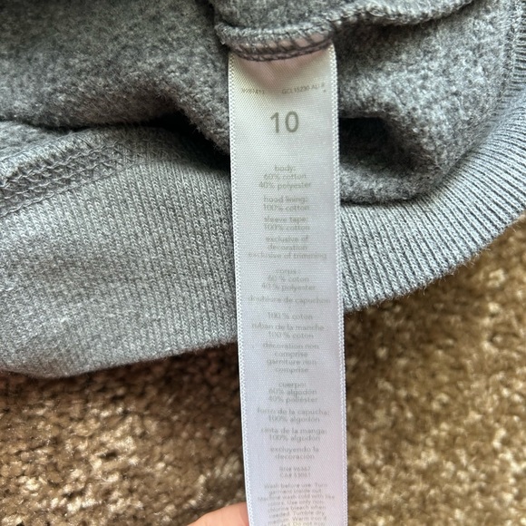 OshKosh B’gosh Boys Y2K Zip Up Hoodie Sweater Jacket Sz 10 GUC - Picture 5 of 5